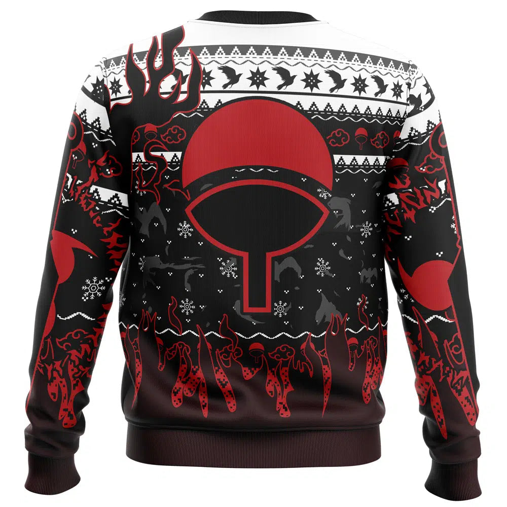 Morukai "Uchiha Emblem Naruto Christmas Sweater
