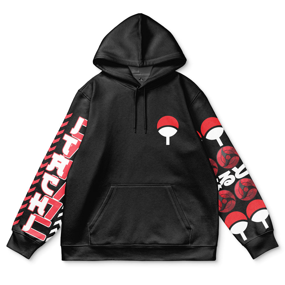 Morukai "Itachi Uchiha Mangekyou Sharingan" Naruto Streetwear Hoodie