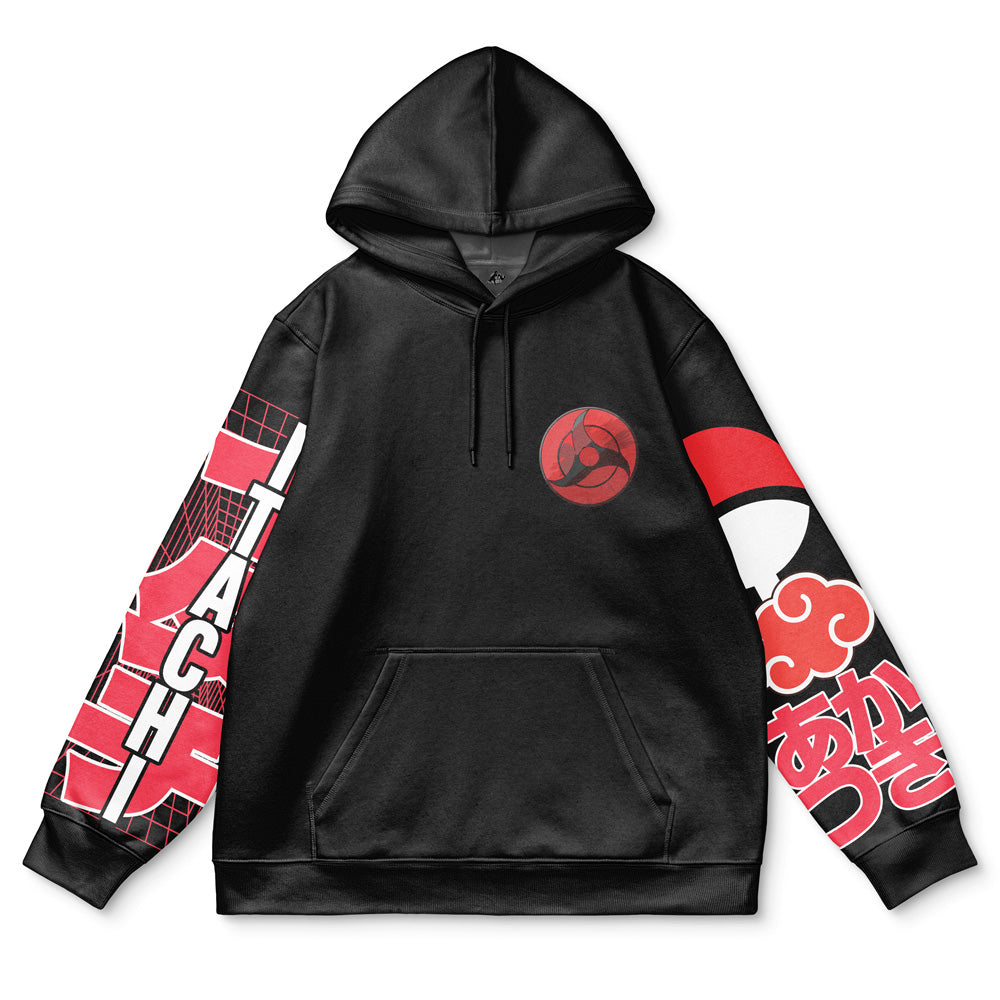 Morukai "Uchiha Itachi Akatsuki" Naruto Streetwear Hoodie