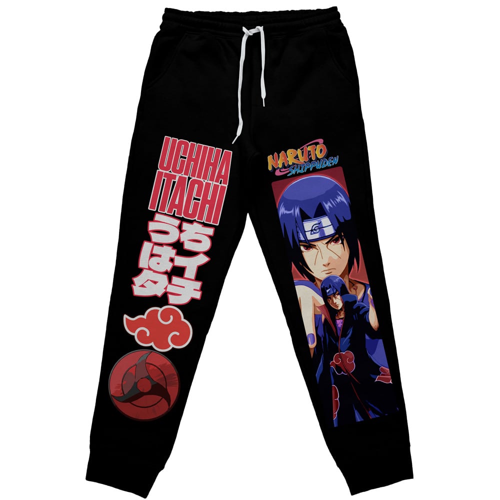 Morukai "Uchiha Itachi V3 Naruto Streetwear Sweatpants