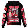 Morukai "Uchiha Itachi V3 Naruto Streetwear Zip Hoodie Jacket