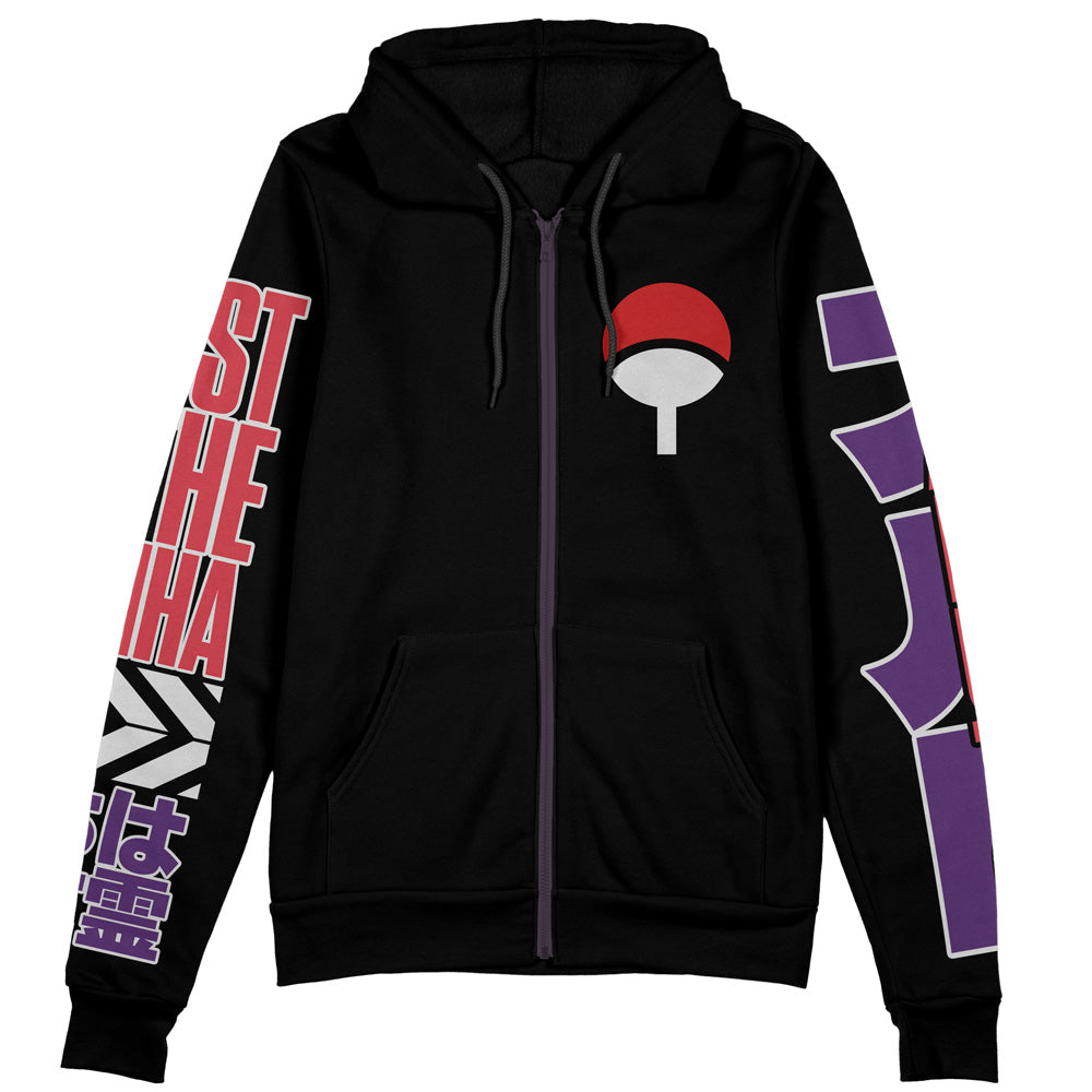 Morukai "Uchiha Madara Naruto Streetwear Zip Hoodie Jacket
