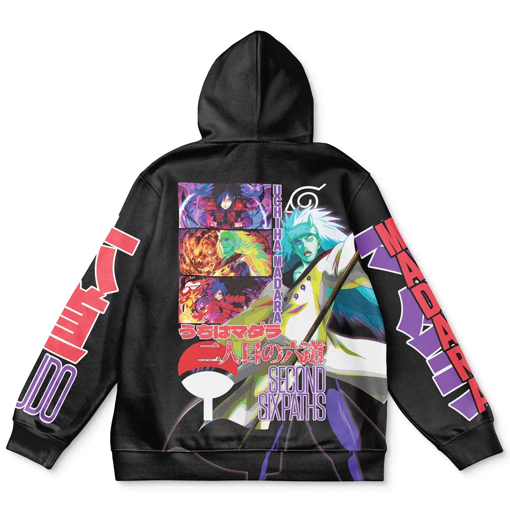 Morukai "Uchiha Madara V2 Naruto Streetwear Hoodie
