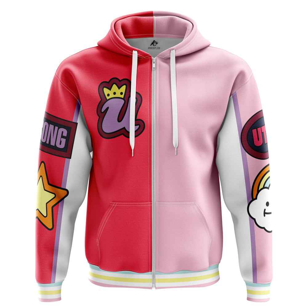 Morukai "Uta One Piece Streetwear Zip Hoodie Jacket