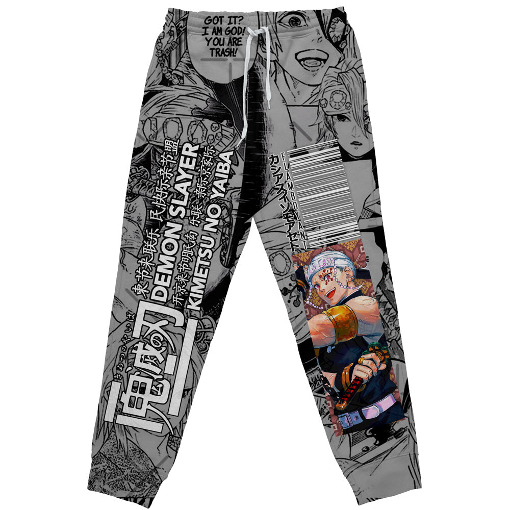 Morukai "Tengen Uzui Sound Pillar" Demon Slayer: Kimetsu no Yaiba Streetwear Sweatpants