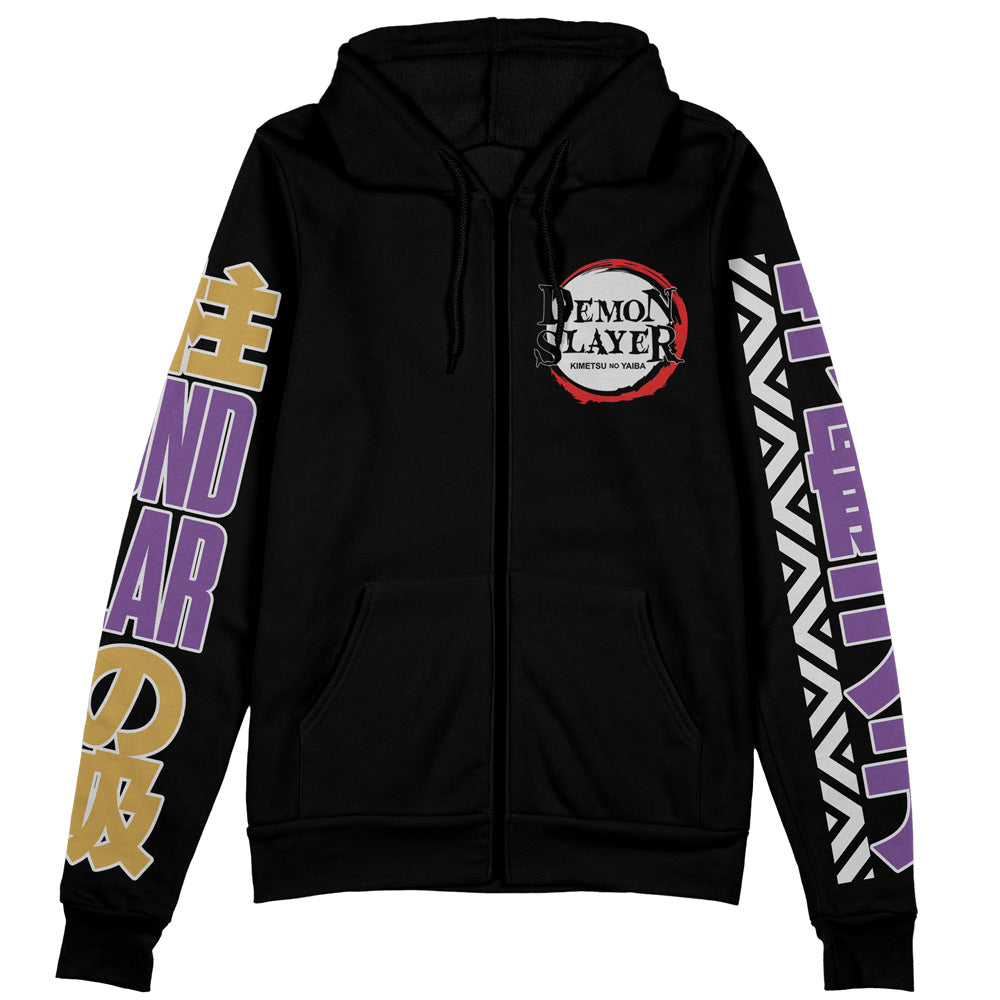 Morukai "Tengen Uzui" Demon Slayer: Kimetsu no Yaiba Streetwear Zip Hoodie Jacket