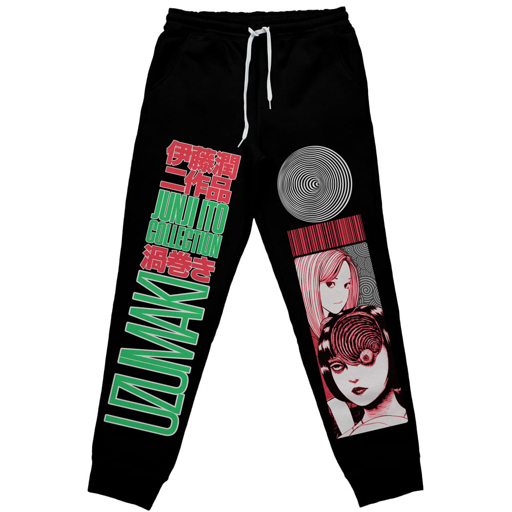 Morukai "Uzumaki Junji Ito Collection Streetwear Sweatpants
