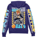 Morukai "Vegeta V2 Dragon Ball Streetwear Zip Hoodie Jacket