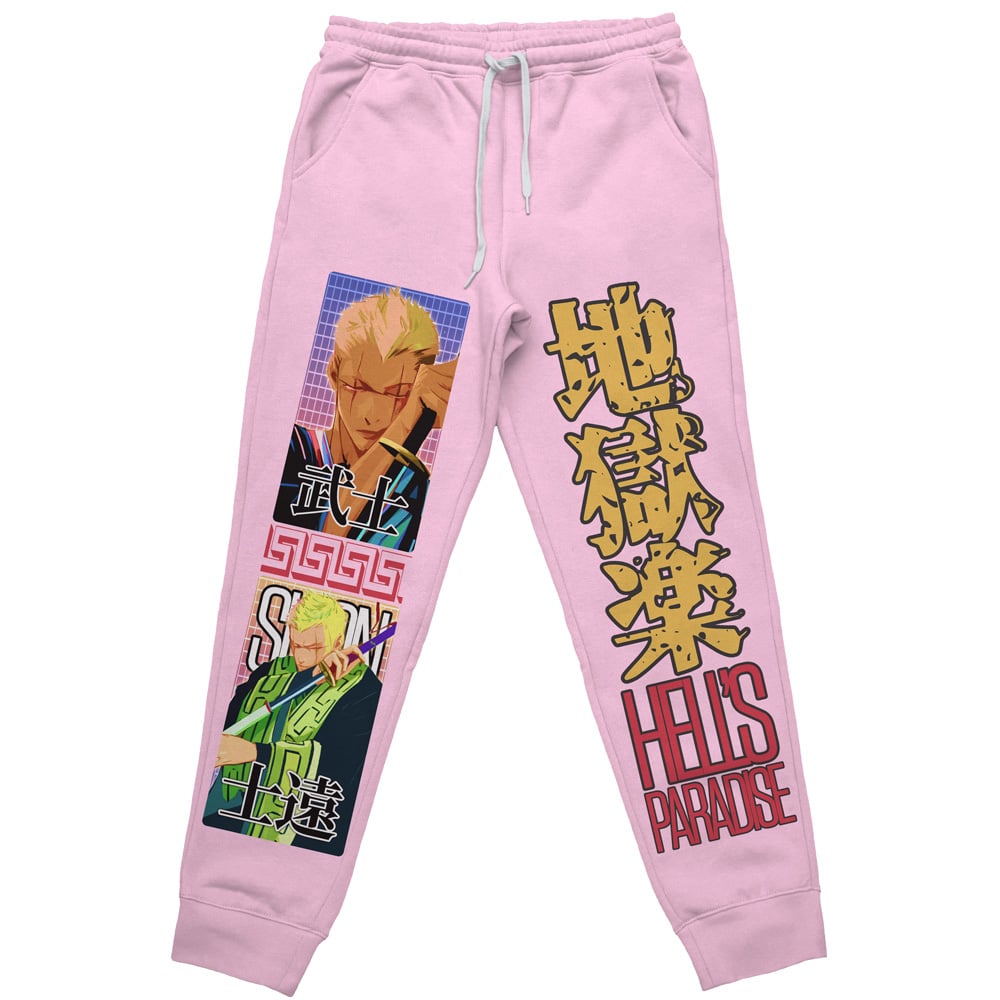 Morukai "Yamada Asaemon Shion Hell Paradise Streetwear Sweatpants