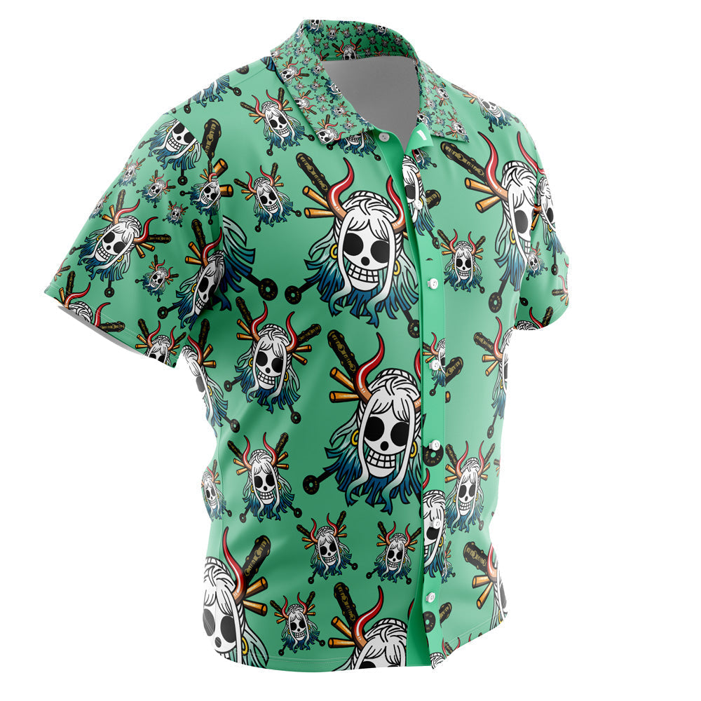 Morukai "Yamato Jolly Roger" One Piece Hawaiian Shirt