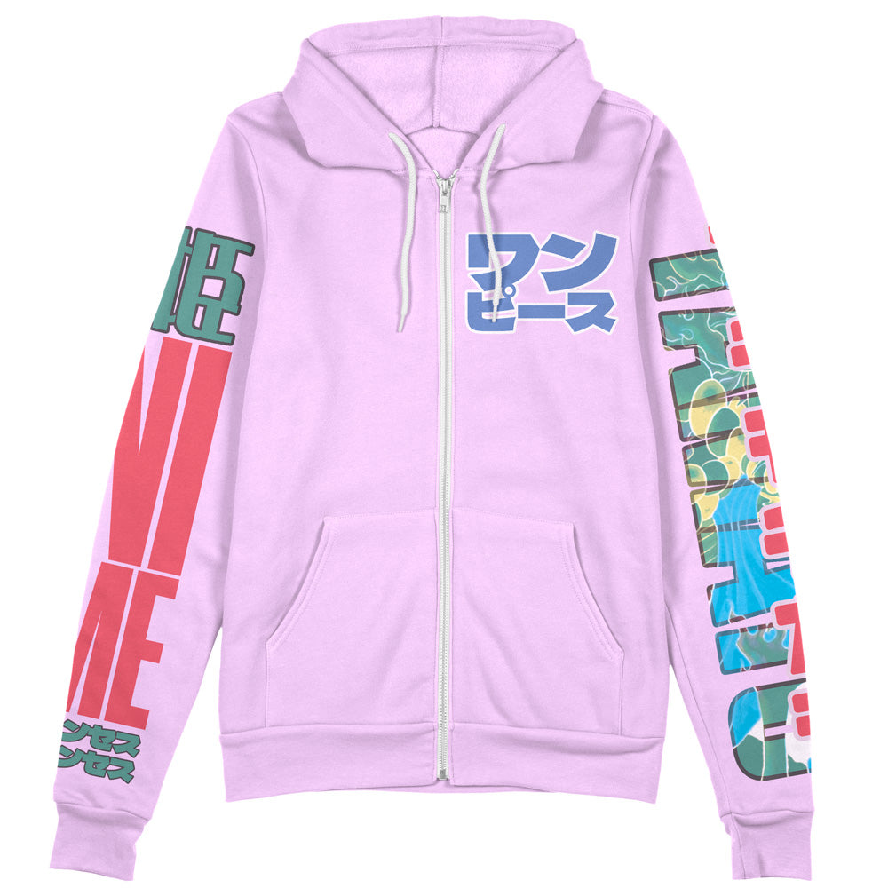 Morukai "Yamato" One Piece Streetwear Zip Hoodie Jacket