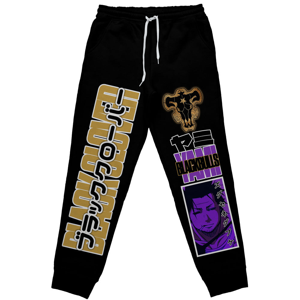 Morukai "Yami Sukehiro Black Clover Streetwear Sweatpants