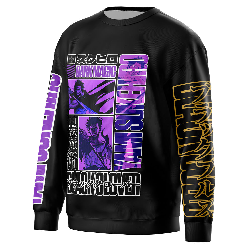 Morukai "Yami Sukehiro Black Clover Streetwear Sweatshirt