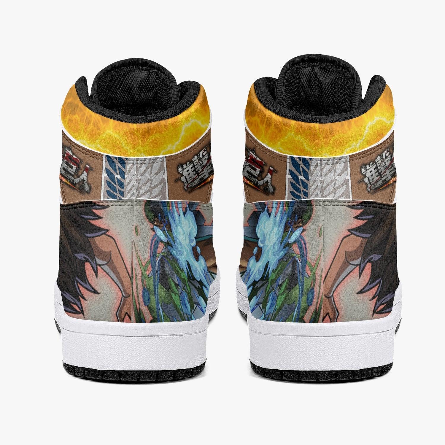 Morukai "Ymir Jaw Titan Shingeki no Kyojin Mid 1 Basketball Shoes