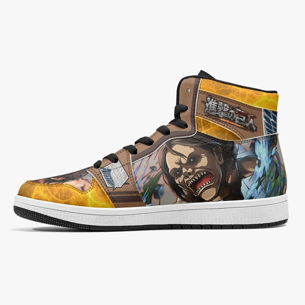 Morukai "Ymir Jaw Titan Shingeki no Kyojin Mid 1 Basketball Shoes