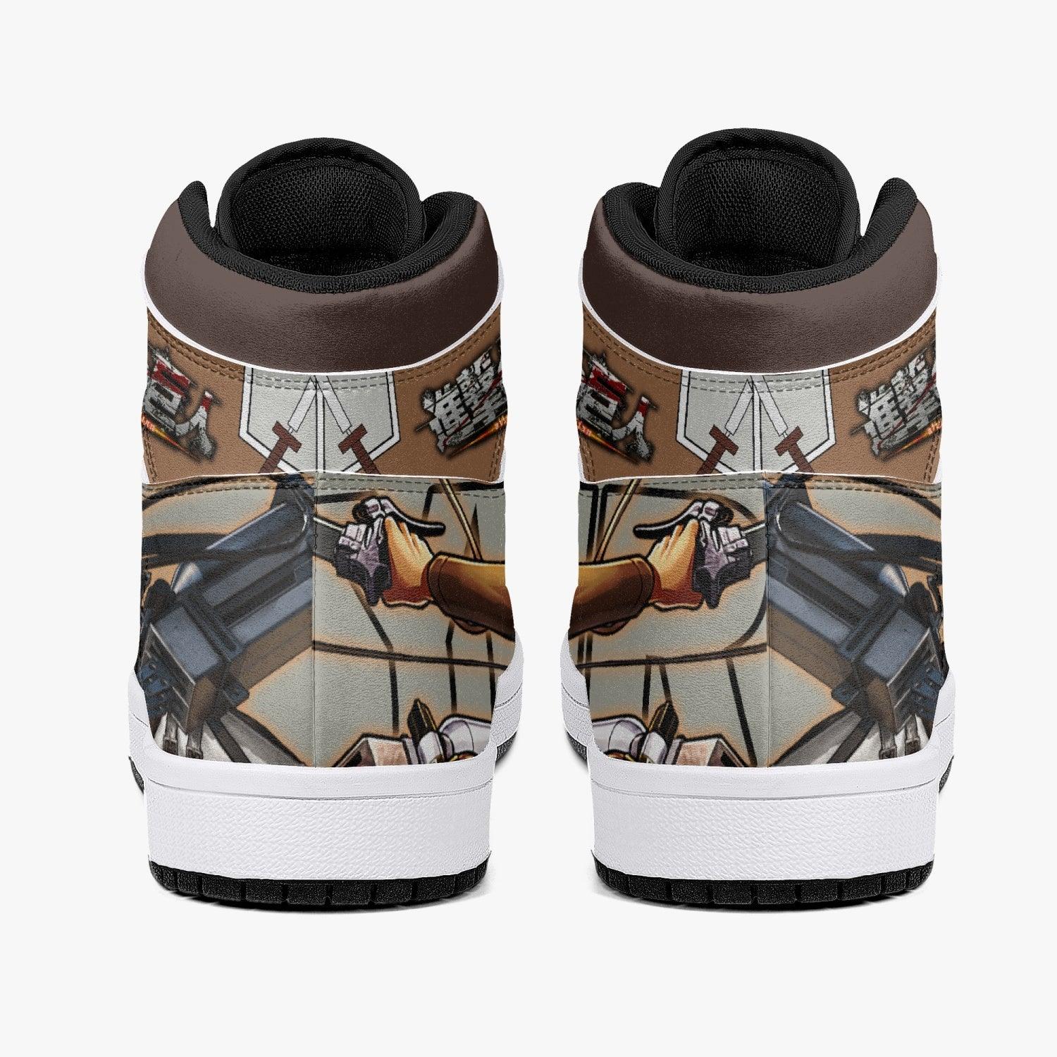 Morukai "Ymir Training Corps Attack on Titan Mid 1 Basketball Shoes