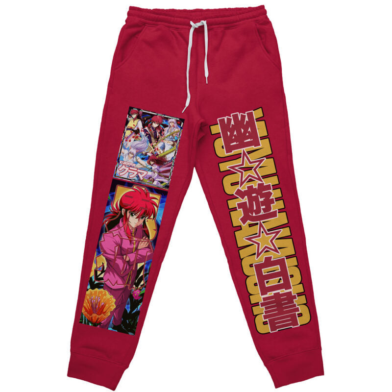 Morukai "Yoko Kurama Yuyu Hakusho Streetwear Sweatpants