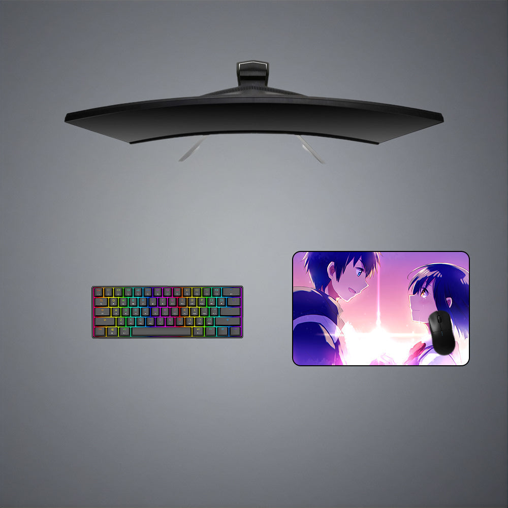 Morukai "Taki Tachibana & Mitsuha Miyamizu Together " Your Name Gaming Mouse Pad