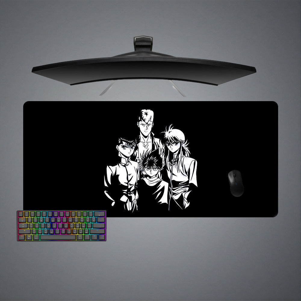 Morukai "Black & White" YuYu Hakusho Gaming Mouse Pad