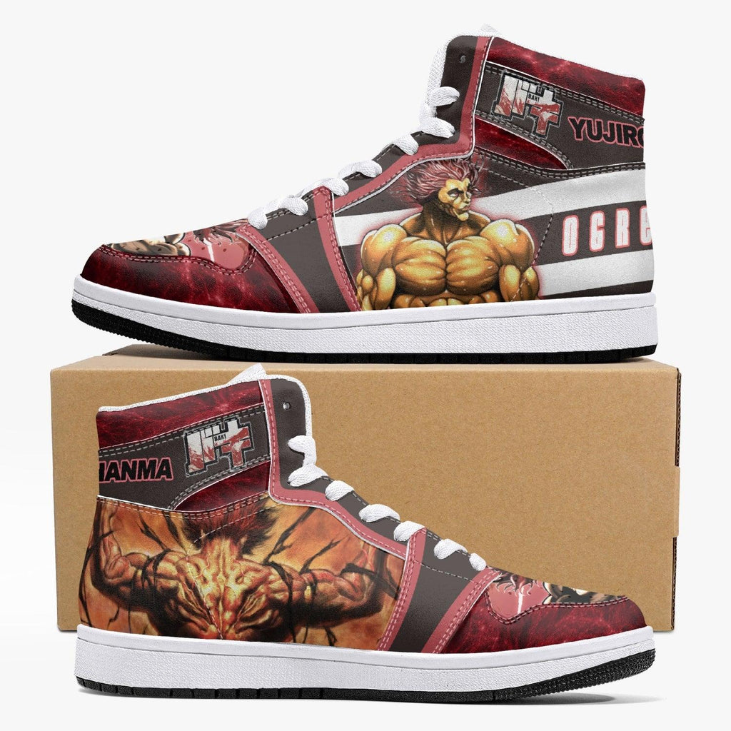 Morukai "Yuujirou Hanma Baki v2 Mid 1 Basketball Shoes