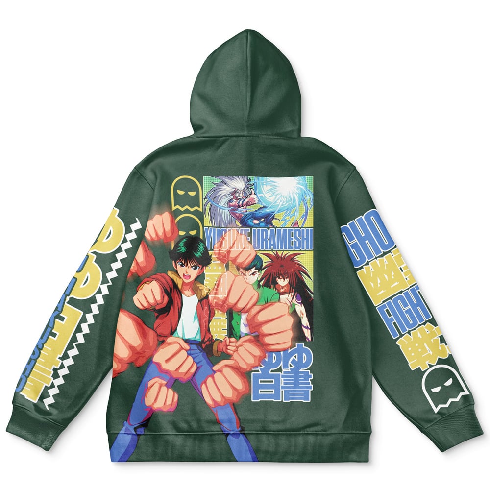 Morukai "Yusuke Urameshi V3 Yuyu Hakusho Streetwear Hoodie