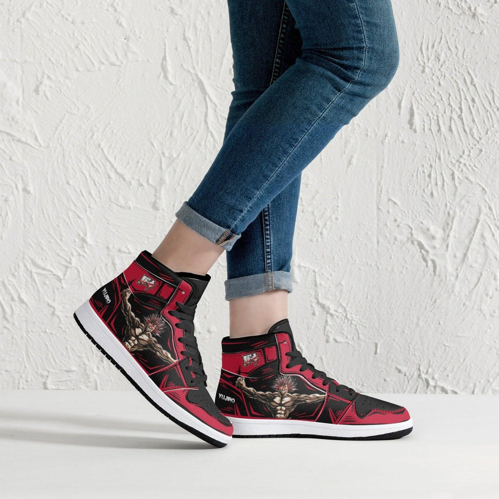 Morukai "Yuujirou Hanma Baki Mid 1 Basketball Shoes
