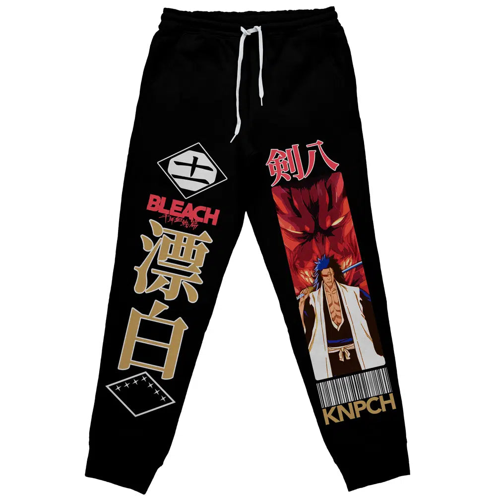 Morukai "Demon Kenpachi Zaraki" Bleach Streetwear Sweatpants