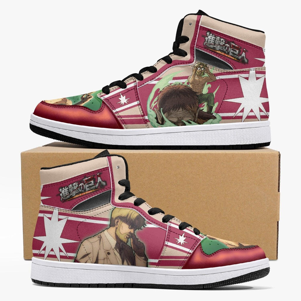 Morukai "Zeke Yeager Attack on Titan Mid 1 Basketball Shoes