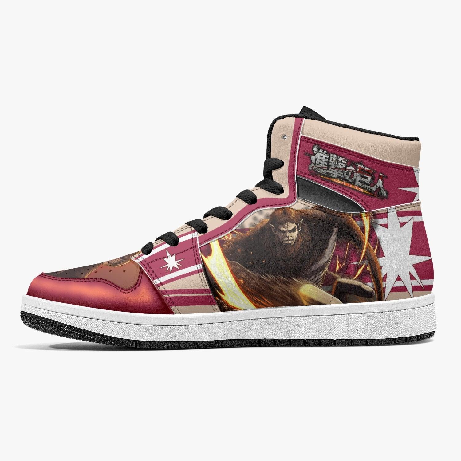 Morukai "Zeke Yeager Beast Titan Attack on Titan Mid 1 Basketball Shoes