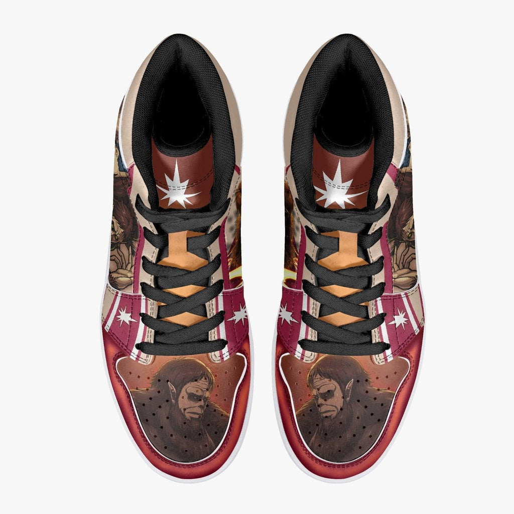 Morukai "Zeke Yeager Beast Titan Attack on Titan Mid 1 Basketball Shoes