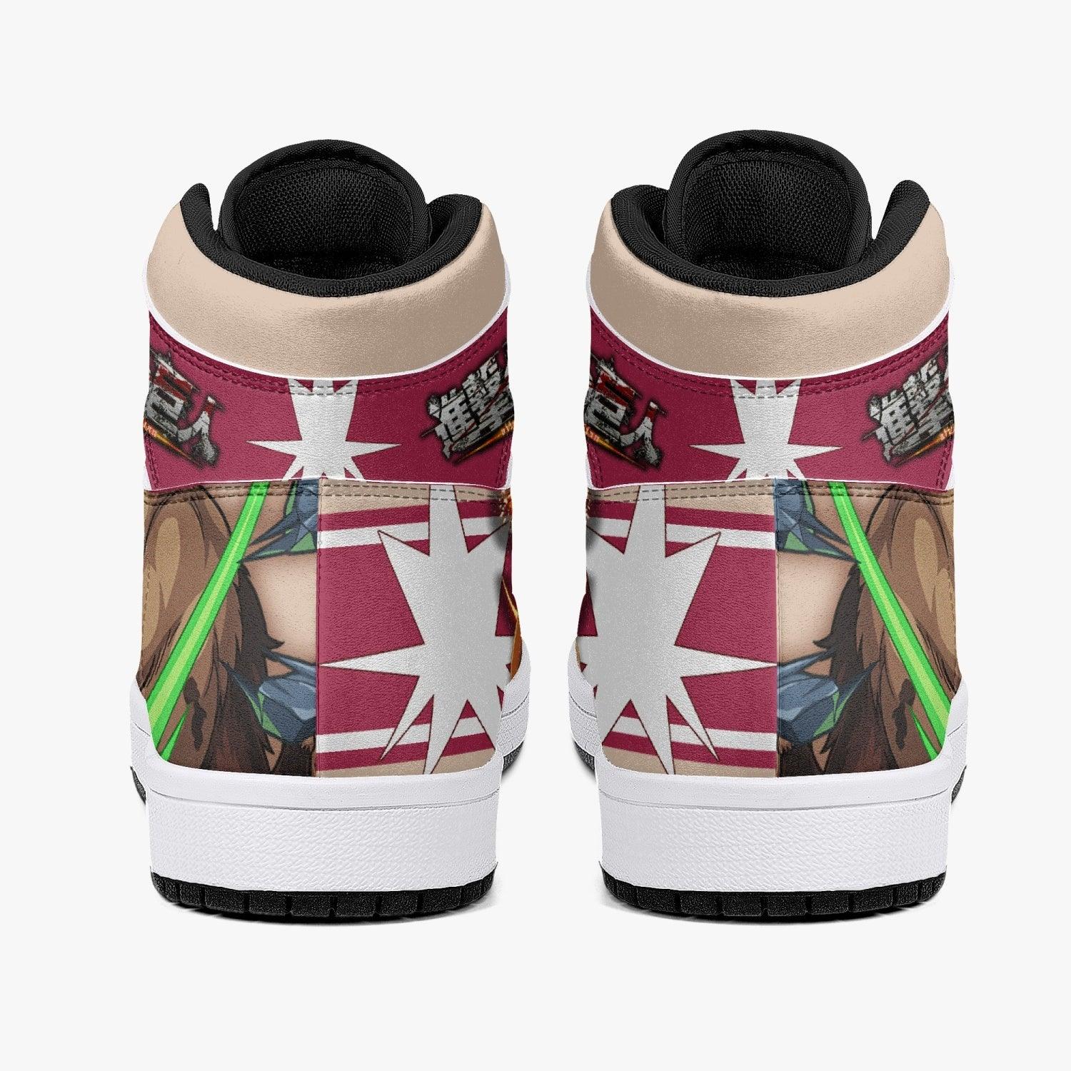 Morukai "Zeke Yeager Beast Titan Shingeki no Kyojin Mid 1 Basketball Shoes