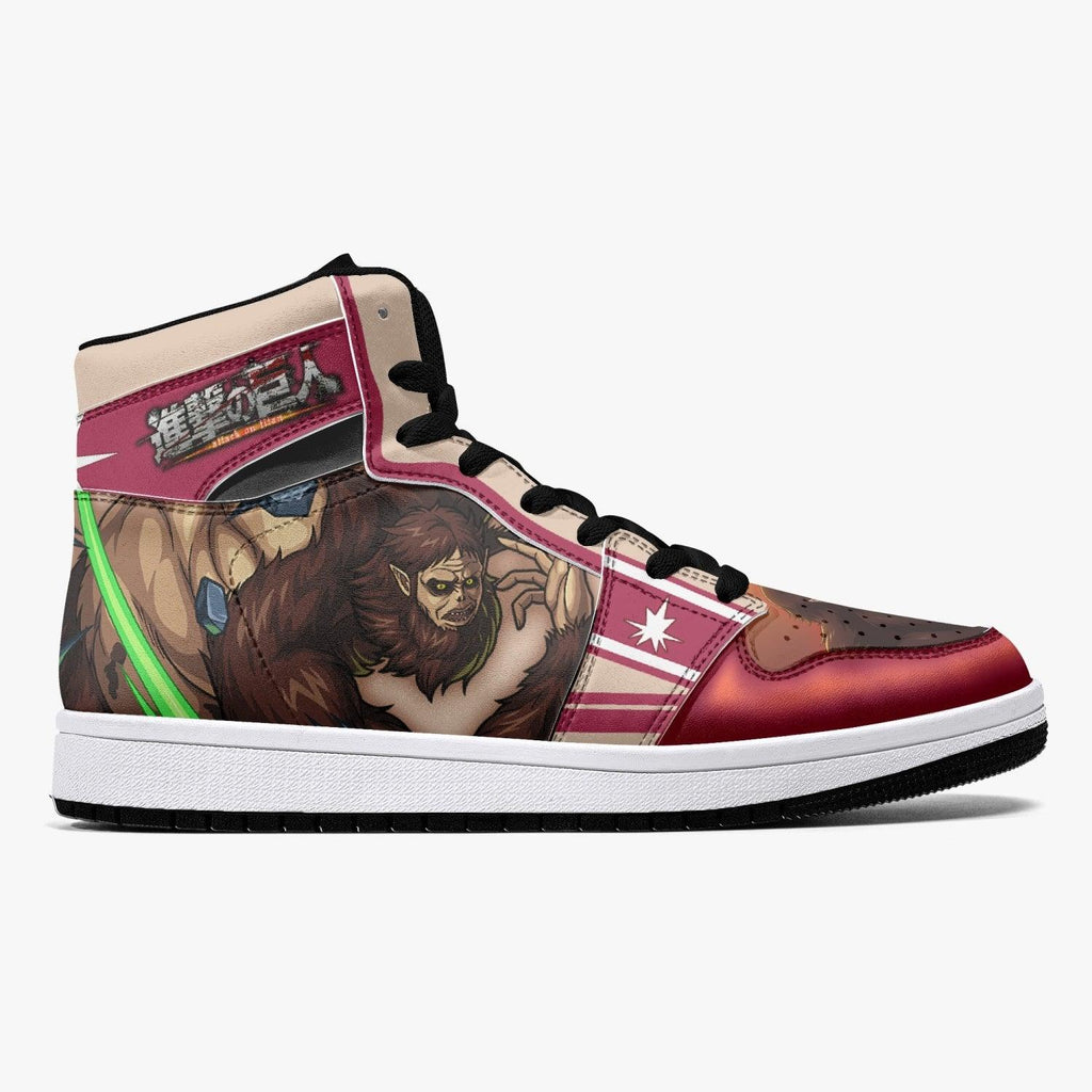 Morukai "Zeke Yeager Beast Titan Shingeki no Kyojin Mid 1 Basketball Shoes