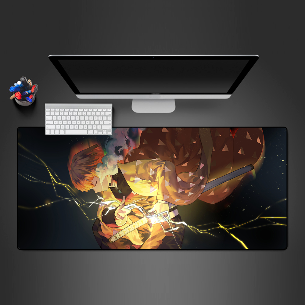 Morukai "Zenitsu Lightning" Demon Slayer: Kimetsu no Yaiba Gaming Mouse Pad