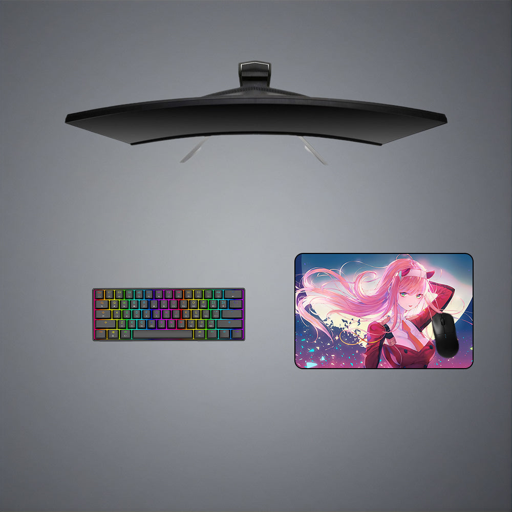 Morukai "Zero Two Moon" Darling in the Franxx Gaming Mouse Pad